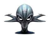 Discover 3D Alien on Unisex T-Shirts