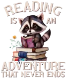 Discover Reading Is An Adventure Library Teacher T-Shirts