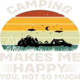 Discover Camping make me Happy T-Shirts