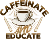Discover Caffeinate and Educate. Coffee Teacher Graphic T-Shirts