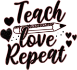 Discover Teach love repeat, teacher appreciation gift T-Shirts