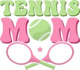 Discover Tennis Mom Player Racket Sport T-Shirts