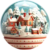 Discover 3d ornaments Christmas Round Ornament Sublimation T-Shirts