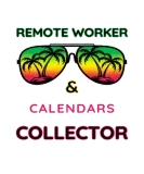 Discover Remote worker and calendars collector T-Shirts