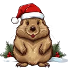 Discover Santa Beaver For Christmas Lovers. T-Shirts