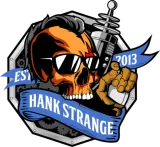Discover Hank Strange Laser Blaster baby blue T-Shirts