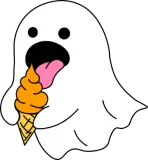 Discover Ice Cream Ghost Pun I Scream Halloween Party Costu T-Shirts