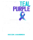 Discover I Wear Teal Purple Husband Suicide Awareness T-Shirts