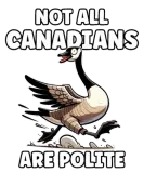 Discover Funny Canadian Goose Quote Canada Meme T-Shirts