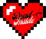 Discover Dead Inside Anti Valentines Day T-Shirts