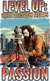 Discover Vintage Land Surveyor Precision Meets Passion T-Shirts