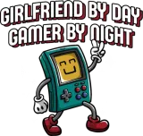 Discover Girlfriend by Day Gamer by Night Fiance Gaming Cou T-Shirts