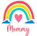 Discover Boho Rainbow Family - MOMMY T-Shirts