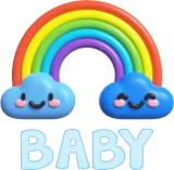 Discover Rainbow Family - Baby T-Shirts
