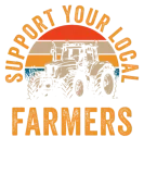 Discover Vintage Support Your Local Farmers Farming Farm T-Shirts