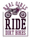 Discover Real Girls Ride Dirt Bikes Supermoto Motorcycle T-Shirts
