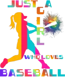 Discover Just A girl Who Loves Baseball! T-Shirts