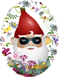 Discover Garden gnome with mask incognito in the garden T-Shirts