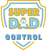 Discover Super Dad Control Light Blue T-Shirts