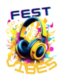 Discover Festival Vibes! Yellow Headphones - Music Lover T-Shirts