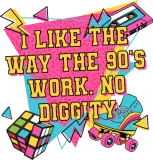 Discover Like the 90s Work Retro 1990 Vintage Music Songs P T-Shirts