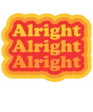 Discover Alright Alright Alright Funny Retro T-Shirts