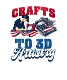 Discover Patriotic 3D Printing Traditional Crafts 3D Artist T-Shirts