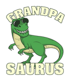 Discover Grandpa Saurus - Tyrannosaurus Rex Dinosaur T-Shirts