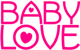 Discover baby love cute font with love hearts lovely! T-Shirts