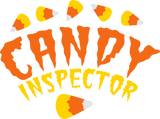Discover FUNNY HALLOWEEN candy inspector! candy corn T-Shirts