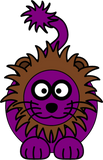 Discover Purple Lion T-Shirts