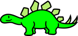 Discover Stegosaurus Cute Cute Little Kids Big Cartoon Dino T-Shirts