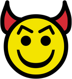 Discover Devil happy face T-Shirts