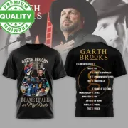 Garth Brooks Blame It All On My Roots 2026 3D AOP Shirt