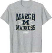Michigan Wolverines WBB 2026 March Madness T-Shirt
