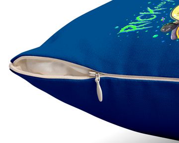 Discover Rick and Rickandmorty Drunk Rick Ship Throw Pillows