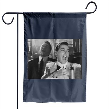 Discover Goodfellas Ray Liotta Laughing Funny How Unisex Garden Flag