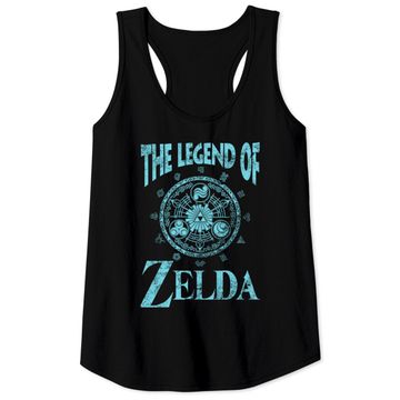 Discover The legend Of Zelda Logo Tank Top
