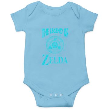 Discover The legend Of Zelda Logo Onesie