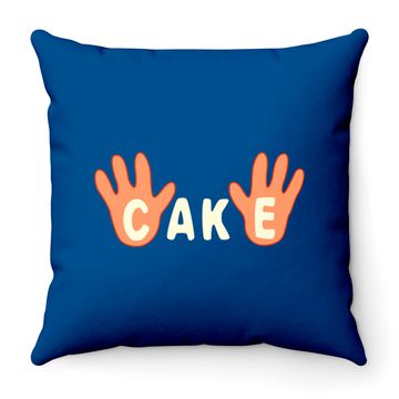 Discover Cake - Bobs Burgers - Throw Pillows