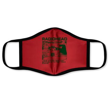 Discover RADIOHEAD Vintage Face Masks