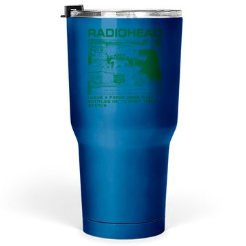 Discover RADIOHEAD Vintage Tumblers 30 oz