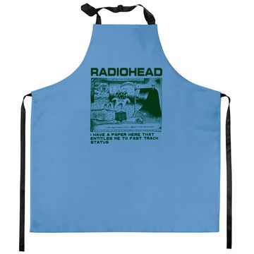 Discover RADIOHEAD Vintage Kitchen Aprons