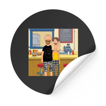 Discover Self Portrait  Bobs Burgers Stickers