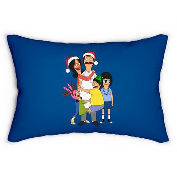 Discover Bobs Burgers Christmas Crusade Lumbar Pillows