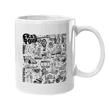 Discover Eras Tour Mugs, Eras Tour Merch Comfort Colors Mugs, Love Story
