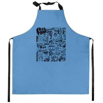 Discover Eras Tour Kitchen Aprons, Eras Tour Merch Comfort Colors Kitchen Aprons, Love Story