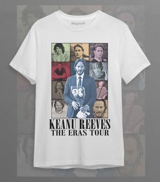 Discover Keanu Reeves Eras tour T-Shirt