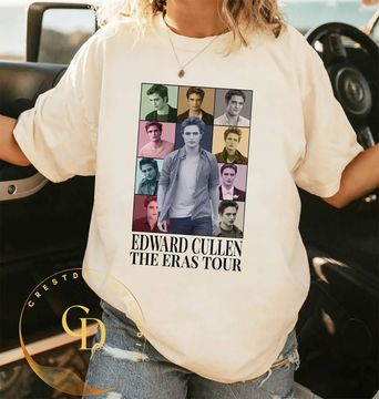 Discover Edward Cullen Eras Tour Shirt | Vintage Edward Cullen Shirt | Edward Cullen Homage Shirt