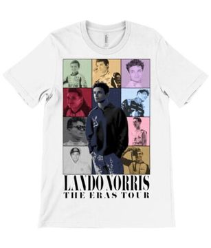 Discover Lando Norris Eras Tour Inspired T-shirt
